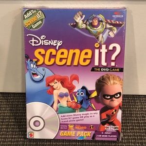 DISNEY SCENE IT? THE DVD GAME - NEVER OPENED